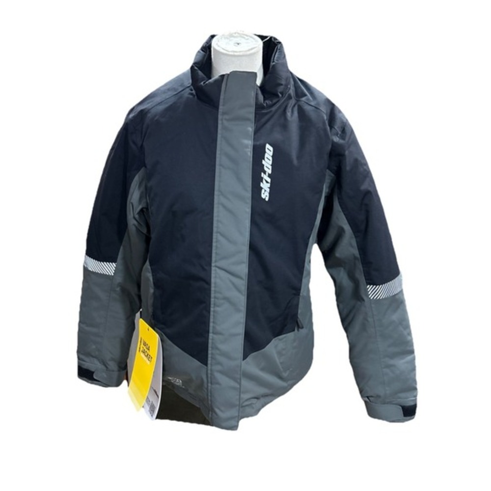 Ski Doo Vasa Jacket Ladies Women's Medium Grey Black‎ Exo Float Snowboard